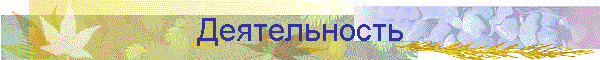 Деятельность